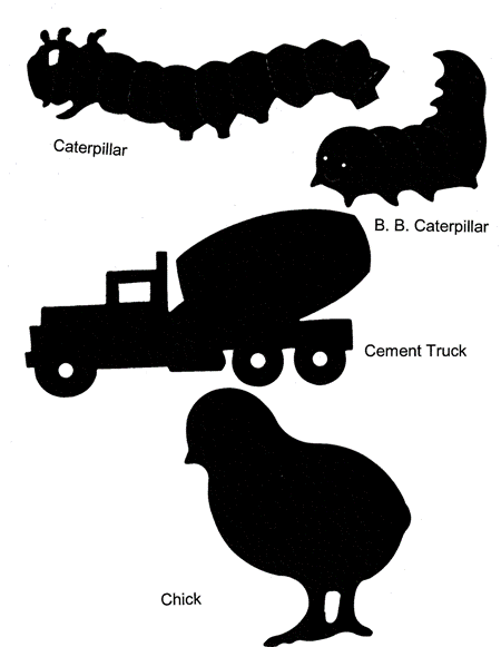 Ellison Die Caterpillar, Cement Truck, Chick