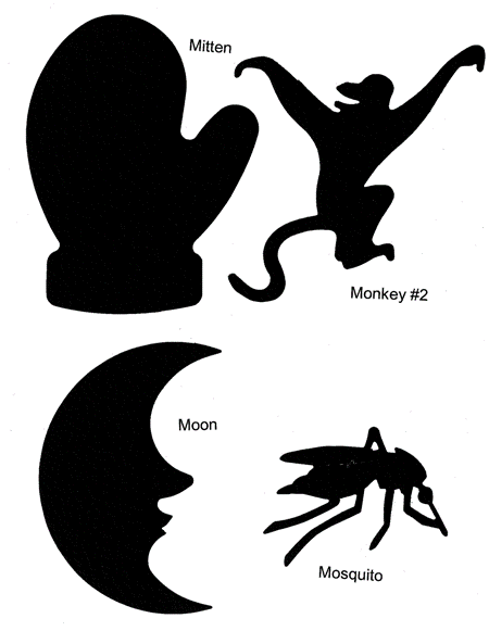 Ellison Die Mitten, Monkey, Moon, Mosquito