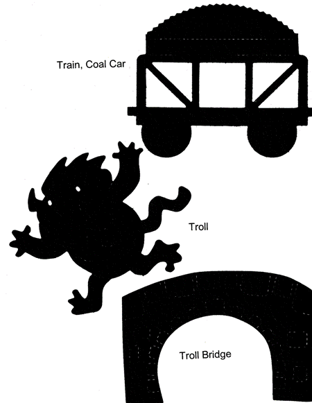 Ellison Die Train Coal Car, Troll, Troll Bridge