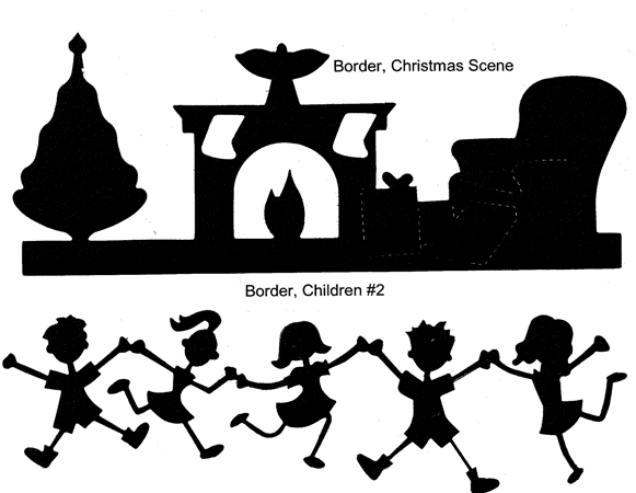 Ellison Die Border Christmas; Children