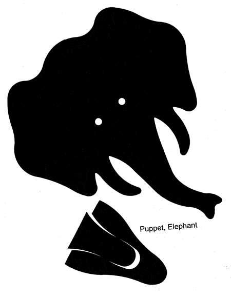 Ellison Die Puppet/Elephant